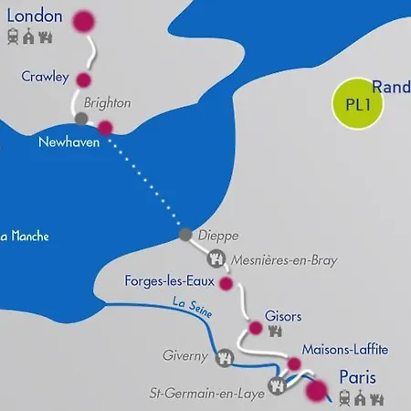 Hébergement de vacances De L'avenue Verte Forges-les-Eaux